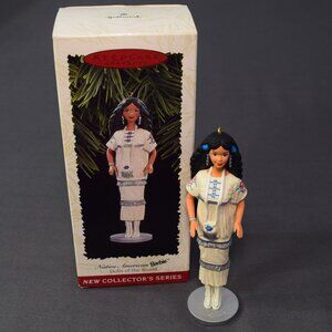 Hallmark Keepsake Christmas Ornament Native American Barbie Doll QX5561 1996